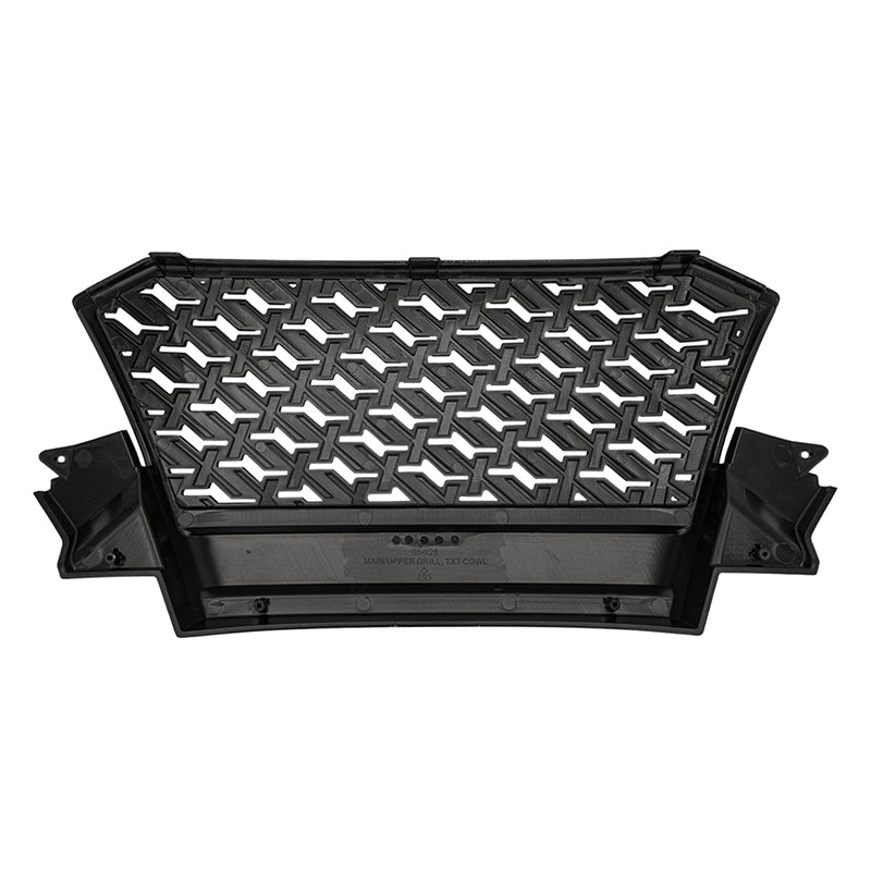 Backside view of the Storm OEM front grille replacement assembly, offered with fast and free shipping by Salt City Golf Cart in Hutchinson, Kansas.