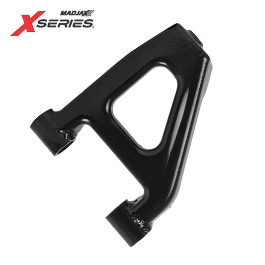 Front passenger side OEM lower control a-arm for MadJax XSeries Storm golf carts, offered with free shipping, Item #28-015.