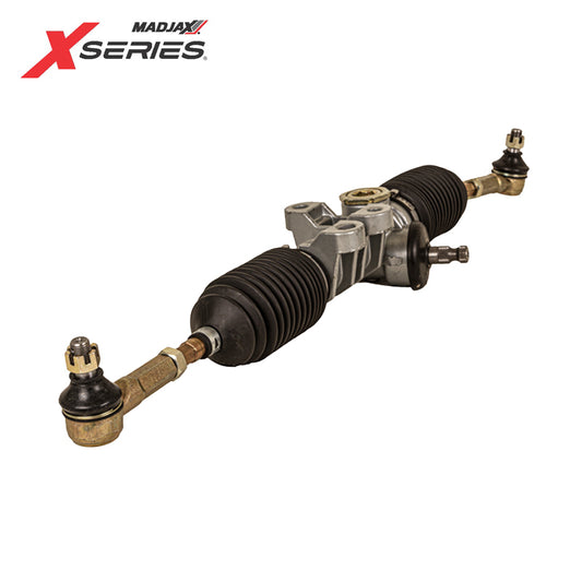 OEM replacement rack and pinion steering gear box on the 2023 and newer MadJax XSeries Storm golf carts, offered with free shipping, Item #28-100.