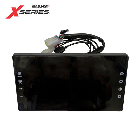 OEM replacement LCD screen for MadJax XSeries Generation 2 golf carts and LSVs, sold by Salt City Golf Cart, Item #28-387-26.