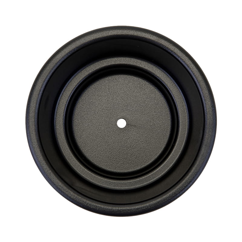 Top view of the Generation 2 2024 and newer XSeries Storm golf cart cup holder insert, sold by Salt City Golf Cart in Hutchinson, Kansas.