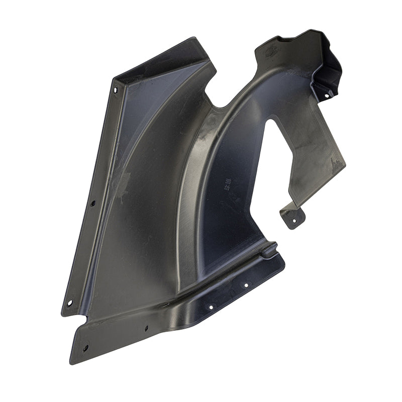 View of the backside of the XSeries golf cart front passenger side inner fender liner, sold with free shipping.