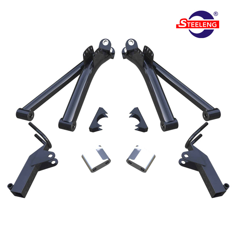 6-inch A-Arm golf cart lift kit by SGC designed for 1985-1991 model year G2 as well as 1991-1995 model year G9 gas and electric golf carts, offered with free shipping by Salt City Golf Cart, model #LKYM01.