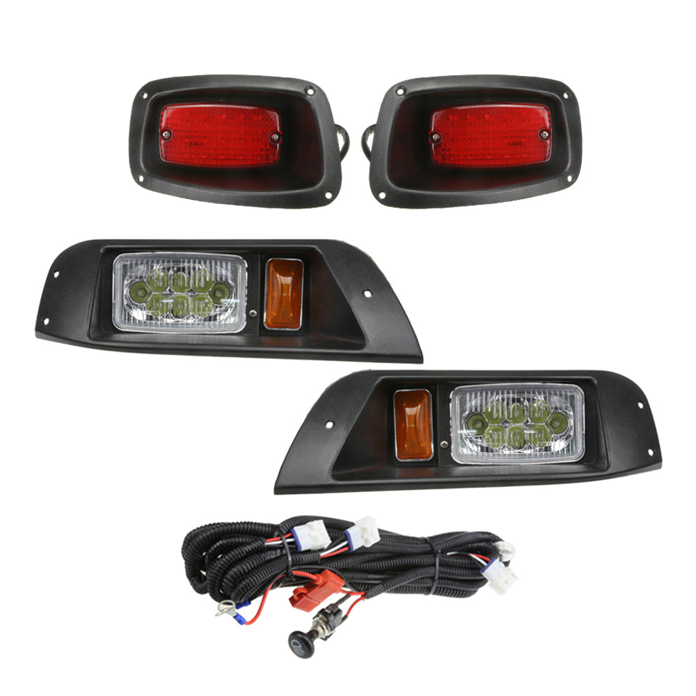 Standard EZ-GO TXT LED light kit made to fit 1996 through 2013 model year TXT golf carts, gas or electric, for sale near Hutchinson, Kansas.