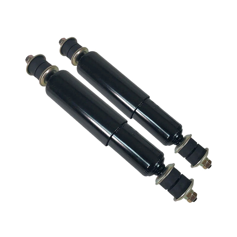 Front or rear replacement shock absorber set for 1995 and newer model EZ-GO TXT model golf carts, for sale near Hutchinson, Kansas - includes new bushings, nuts, and washers.