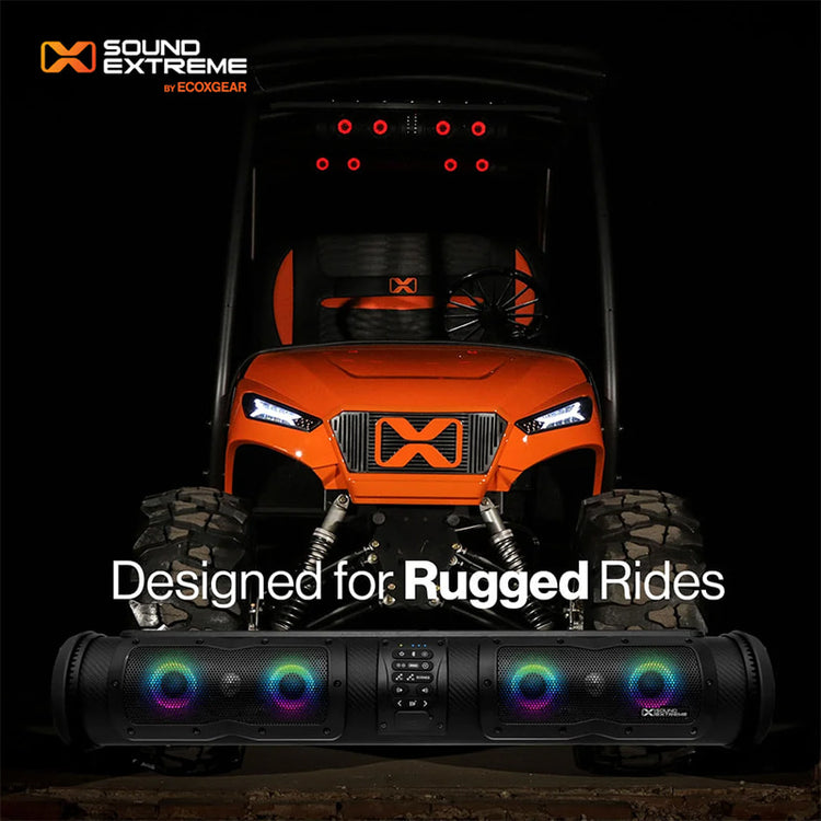 Shop the full collection of top quality SoundExtreme lighting and soundbar options for the powersports industry by leader ECOXGEAR.