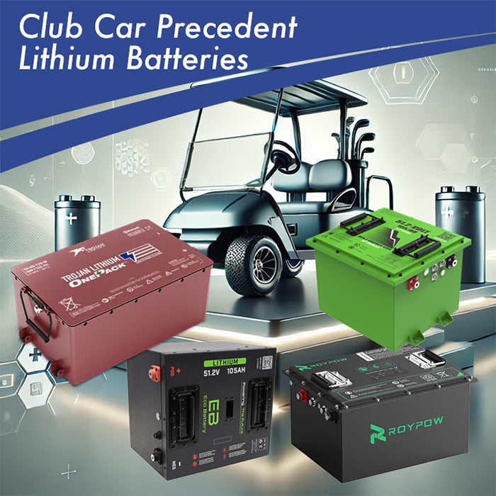 Club Car Precedent Lithium Battery Bundle Conversion Kits – Salt City ...