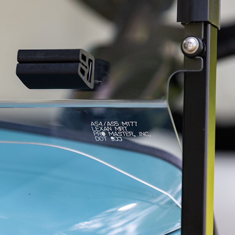 XSeries Storm & EZ-GO TXT Folding DOT Clear Windshield | RedDot