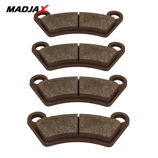 Replacement brake pad set for Xseries X2, X4, X6 series of golf cart and ptvs made by Madjax for sale by Salt City Golf Cart in Hutchinson, Kansas with free shipping, part #28-029.