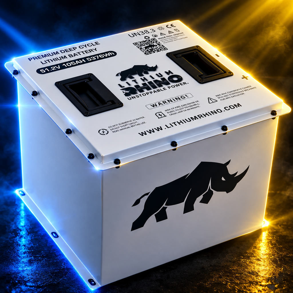 48V 105Ah CUBE Lithium Rhino Conversion Kit