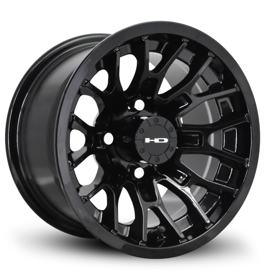 HD Golf RTC 14x7 -14 4x101.6mm 68.2mm Gloss Black