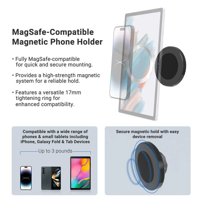 Magnetic Mobile Device Attachment (Requires Accessory Mount or Mount Mini – sold separately)