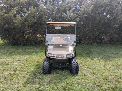 EZGO 2021 Gas Gold Colored with Flip Seat and Lights