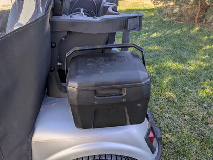 2018 Silver EZGO RXV with Enclosure and Soundbar