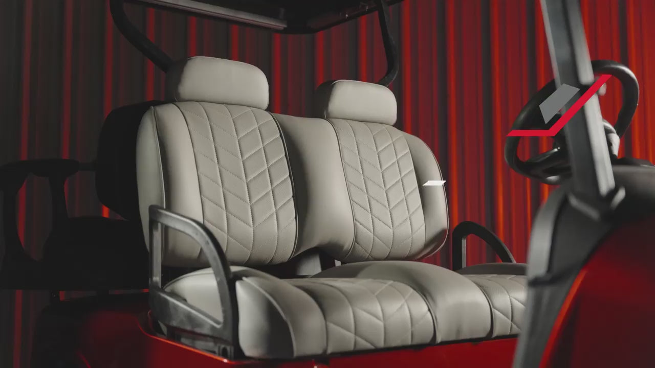 Promotional video showcasing the features and benefits of the all new Madjax Aviator Thermaflex heated and cooled golf cart front seat assemblies.